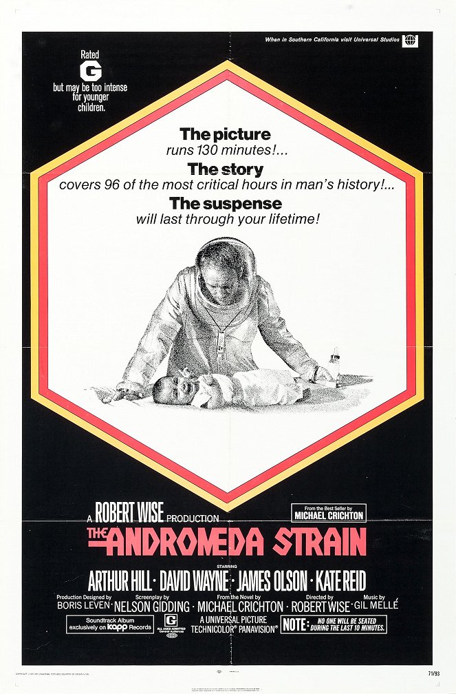 The Andromeda Strain - Julisteet