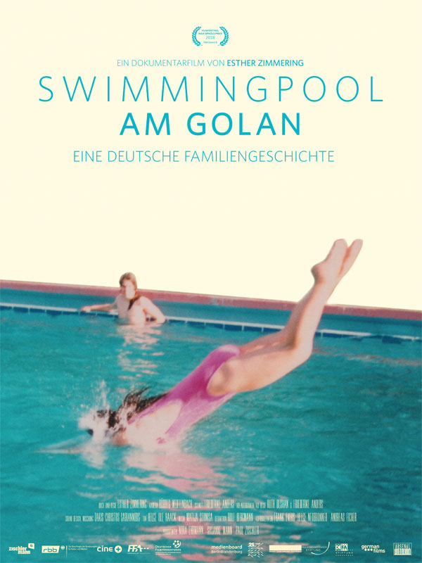 Swimmingpool am Golan - Affiches