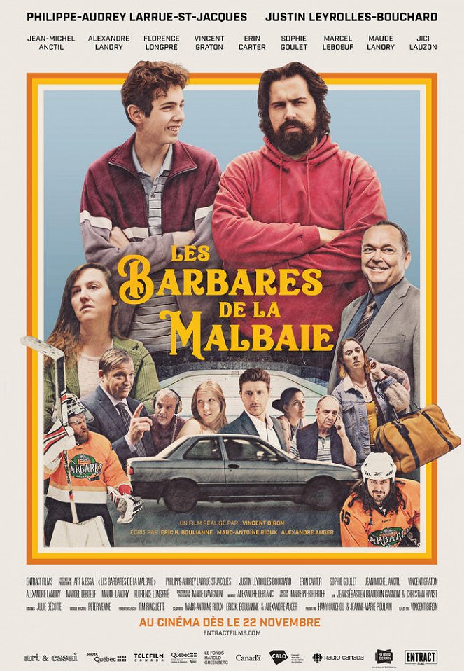 Les Barbares de La Malbaie - Plagáty
