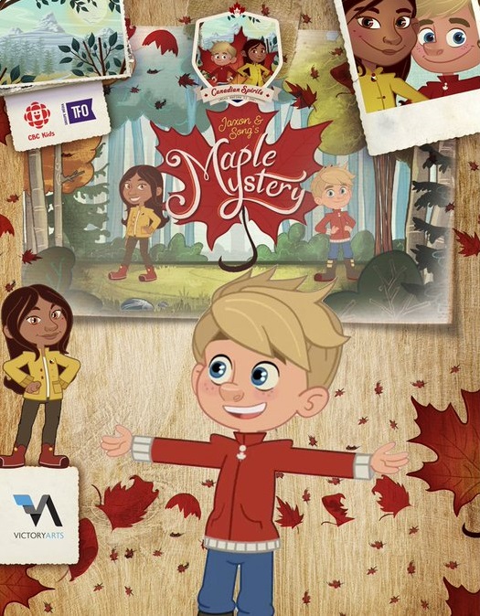 Jaxon and Song's Maple Mystery - Plakate