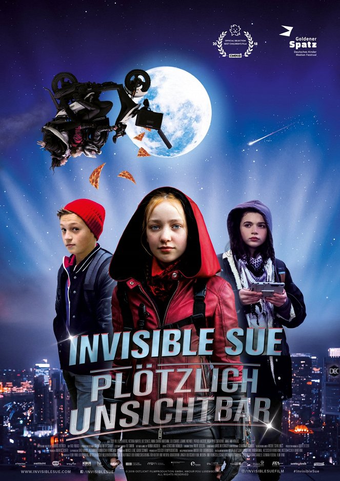 Invisible Sue - Plötzlich unsichtbar - Cartazes