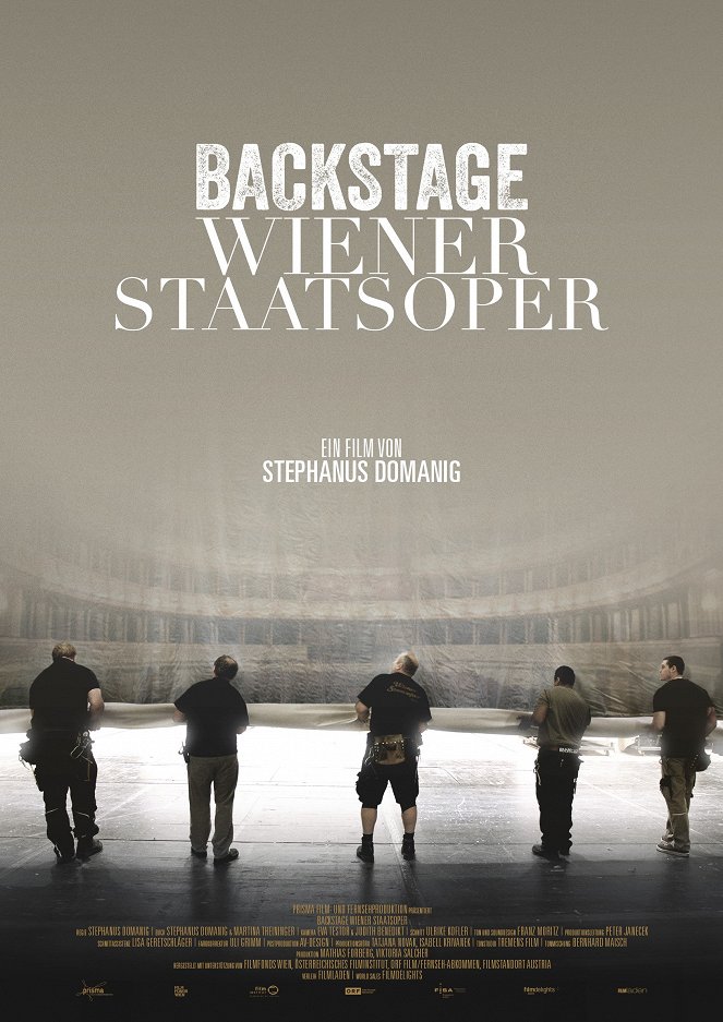 Backstage Wiener Staatsoper - Julisteet