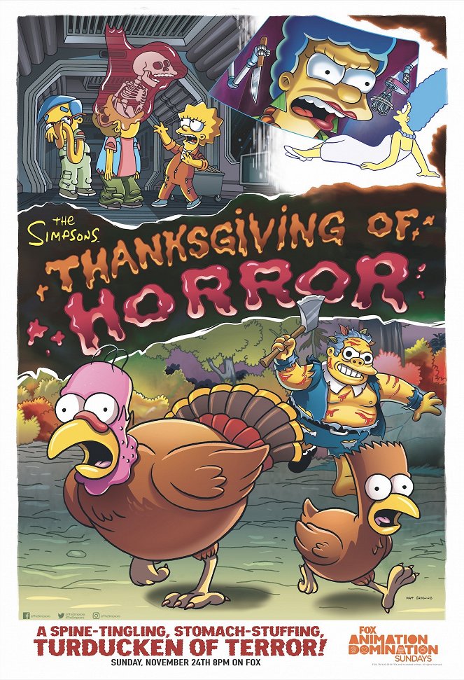Simpsonowie - Thanksgiving of Horror - Plakaty