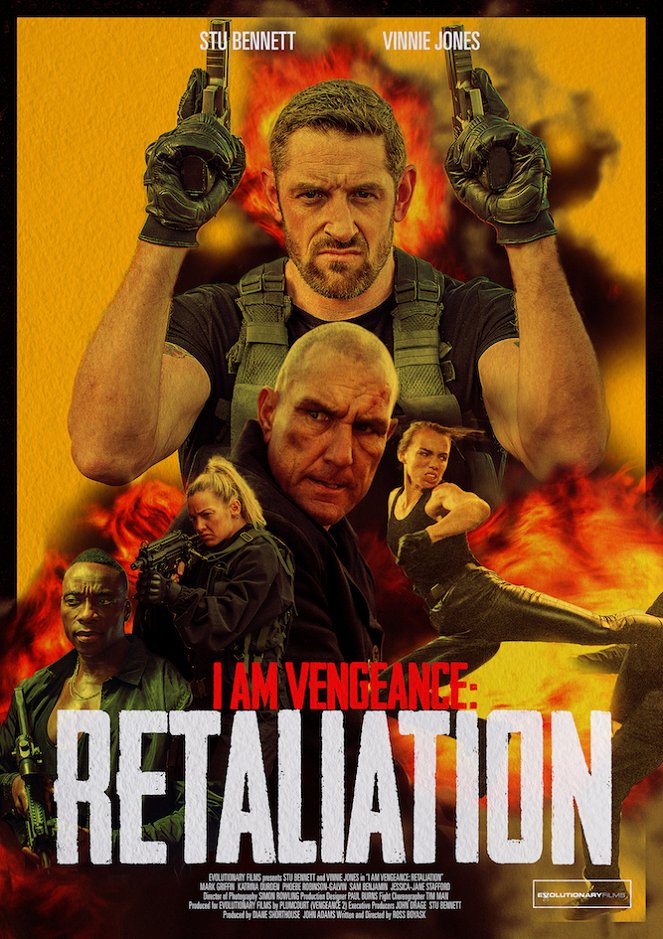 I Am Vengeance: Retaliation - Affiches