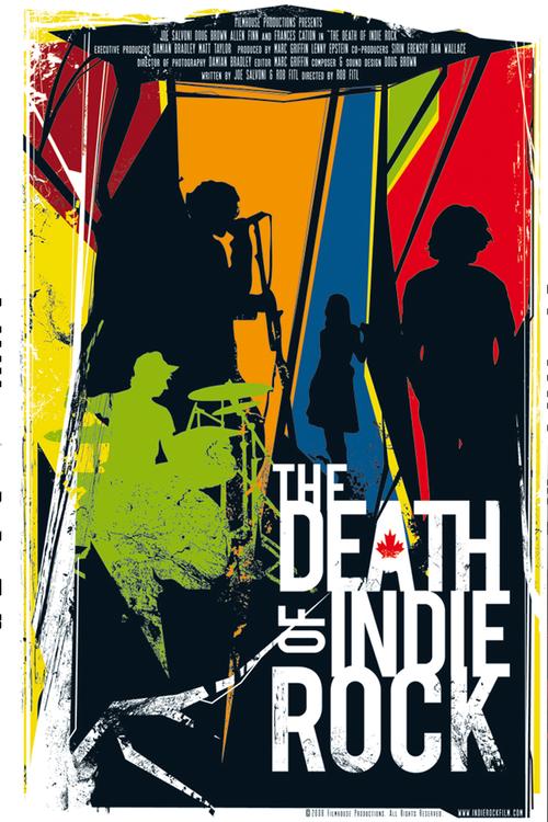 The Death of Indie Rock - Affiches