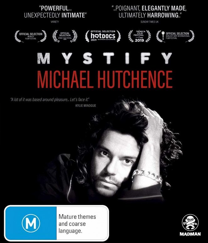 Mystify: Michael Hutchence - Carteles