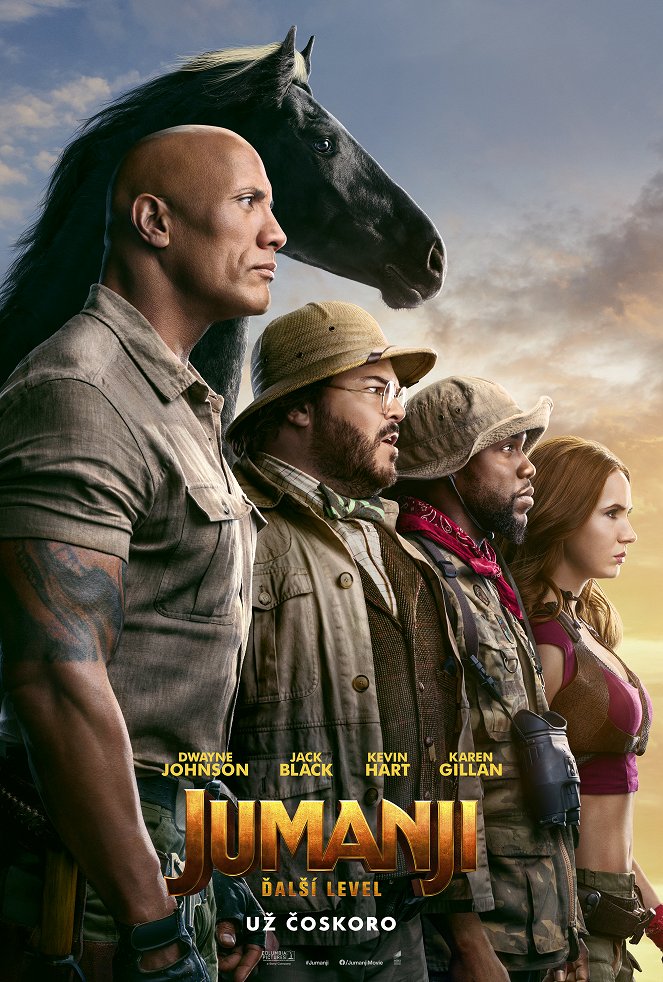 Jumanji: Ďalší level - Plagáty