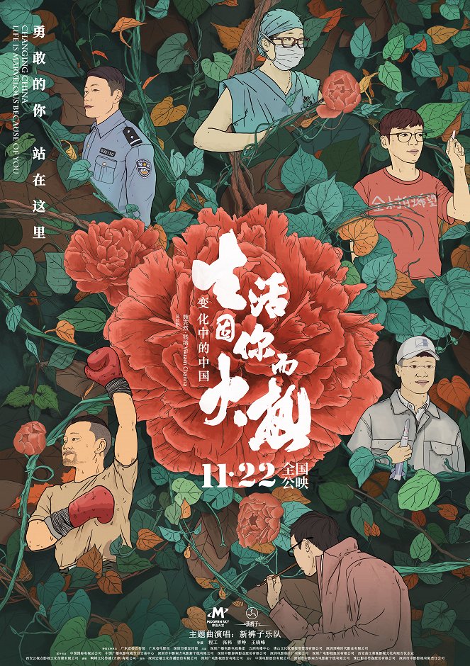 Changing China: Life is Marvelous Because of You - Posters
