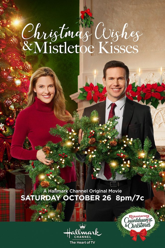 Christmas Wishes & Mistletoe Kisses - Plakáty