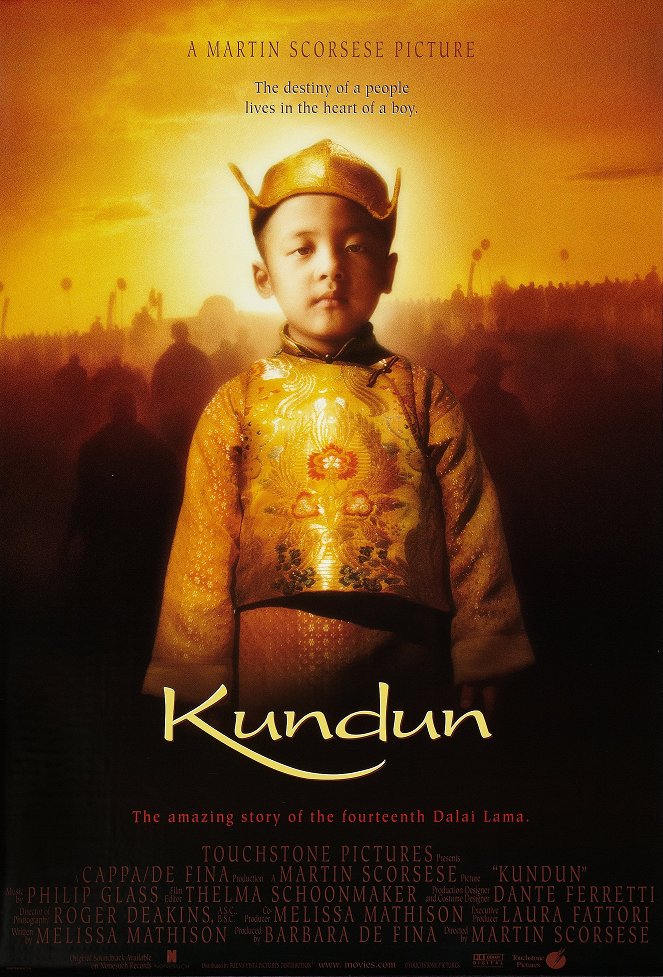 Kundun, l'épopée du quatorzième Dalaï-Lama - Affiches