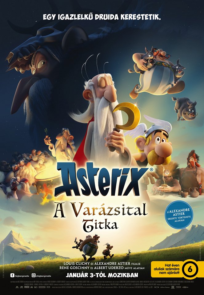 Asterix: A varázsital titka - Plakátok