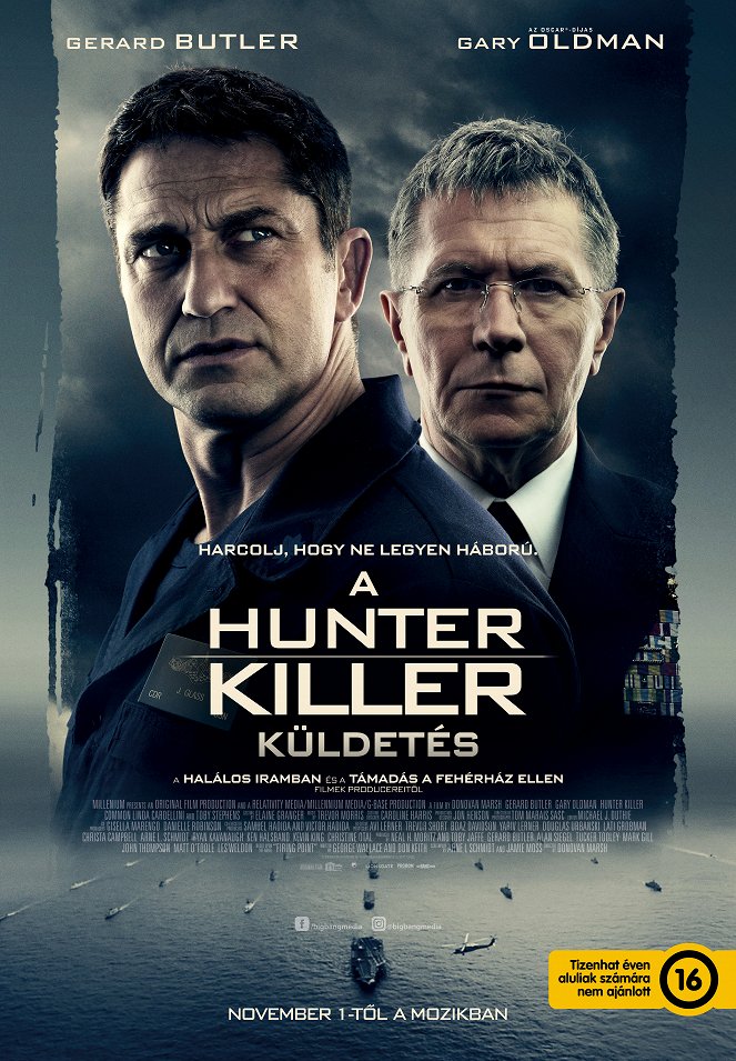 A Hunter Killer küldetés - Plakátok