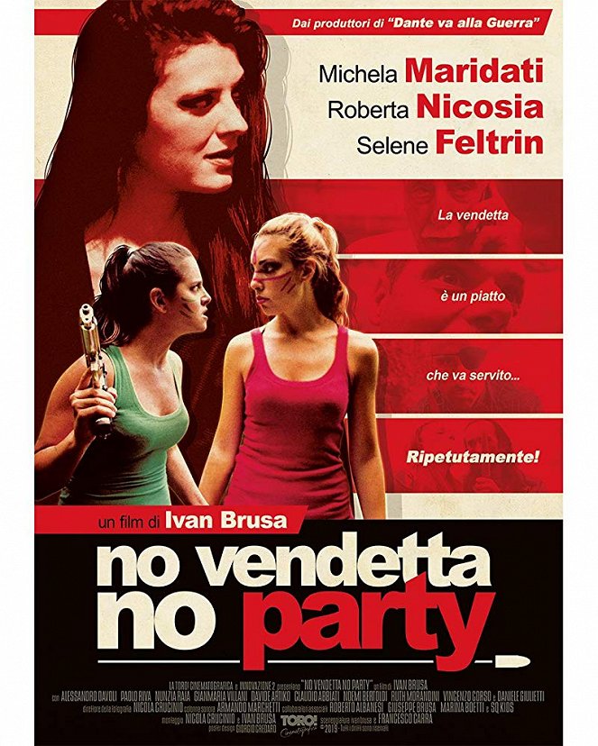 No vendetta no party - Cartazes