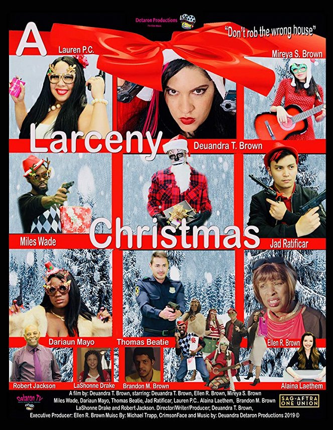 A Larceny Christmas - Affiches