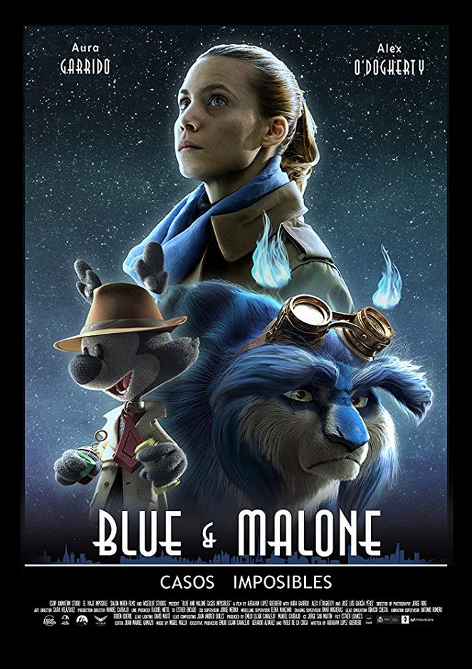 Blue & Malone Casos Imposibles - Plakátok