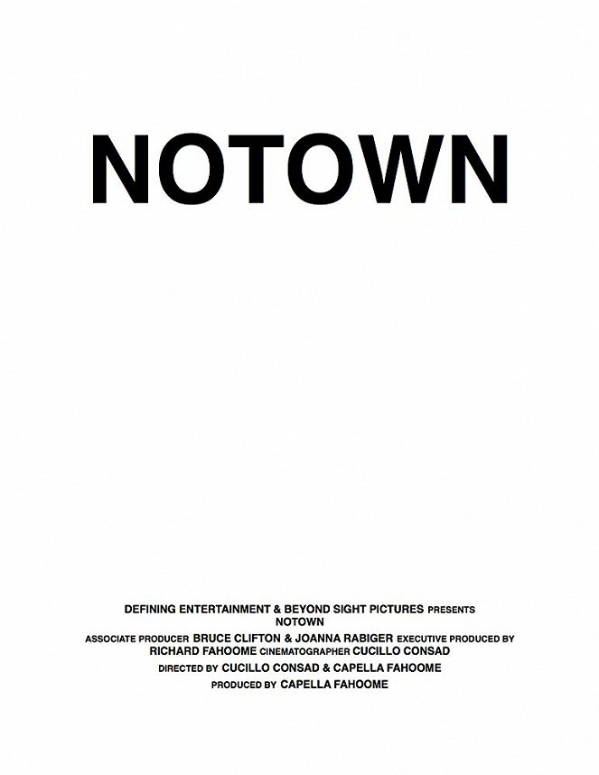 Notown - Plakáty
