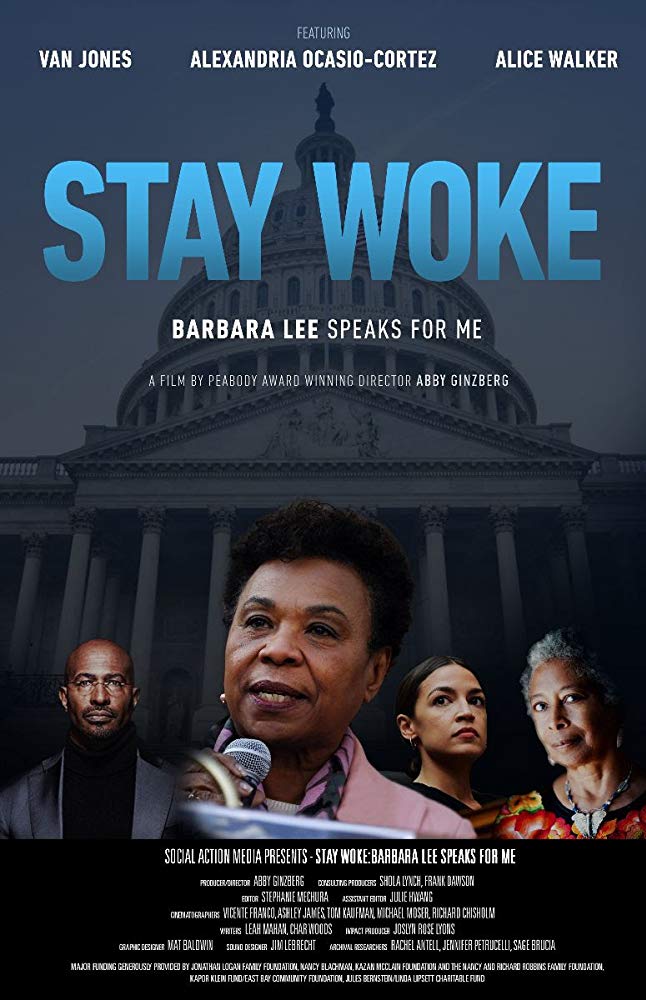 Stay Woke: Barbara Lee Speaks for Me - Carteles