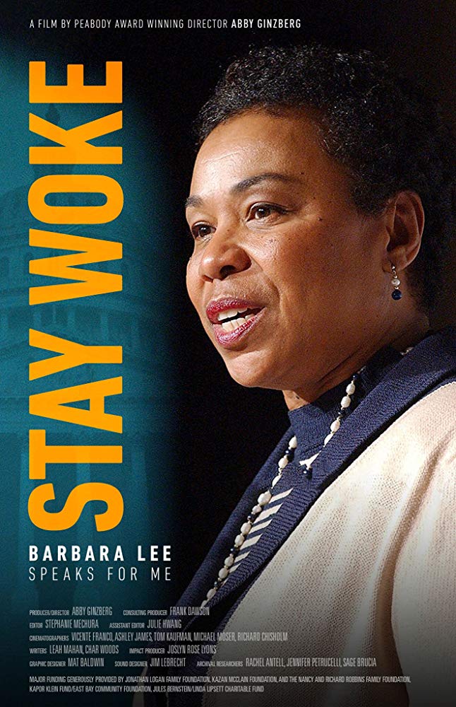 Stay Woke: Barbara Lee Speaks for Me - Plakaty