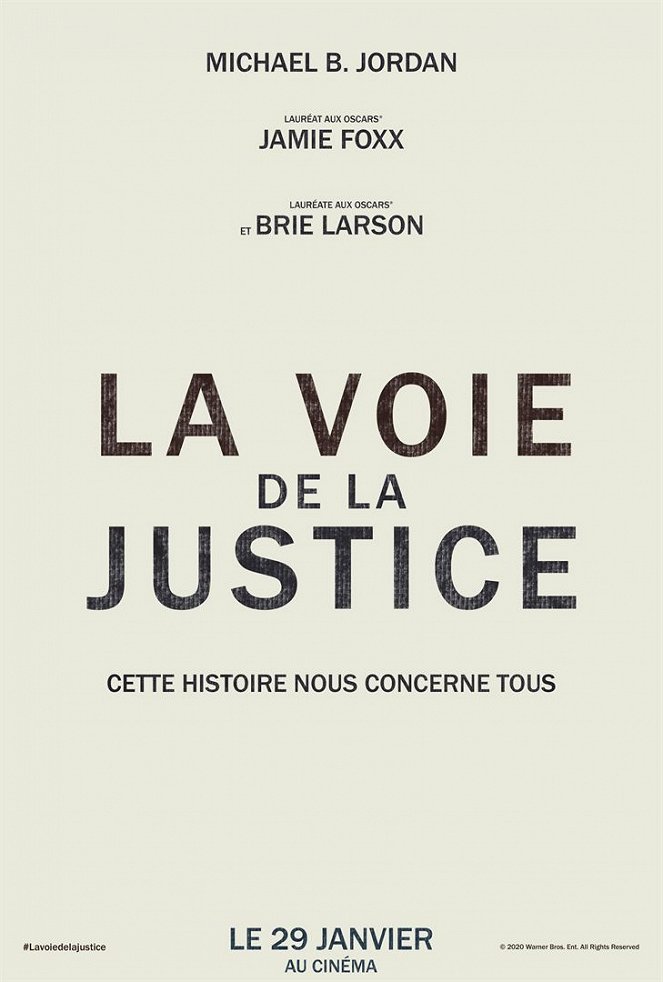 La Voie de la justice - Affiches