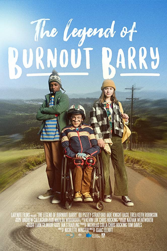 The Legend of Burnout Barry - Carteles