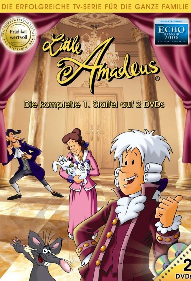 A kis Amadeus - Az ifjú Mozart kalandjai - Plakátok