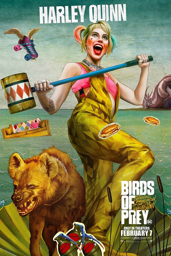 Birds of Prey (e a Fantabulástica Emancipação de Uma Harley Quinn) - Cartazes