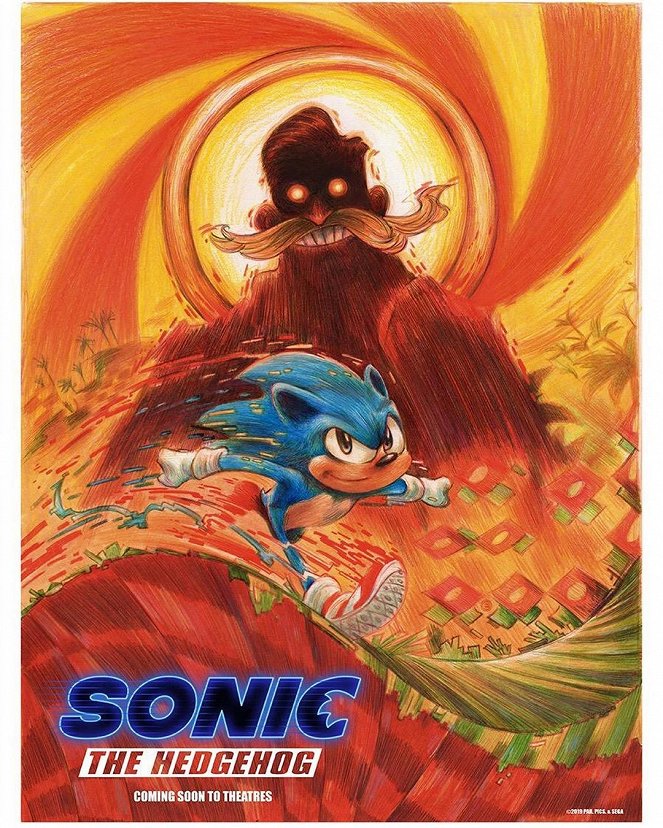 Ježko Sonic - Plagáty