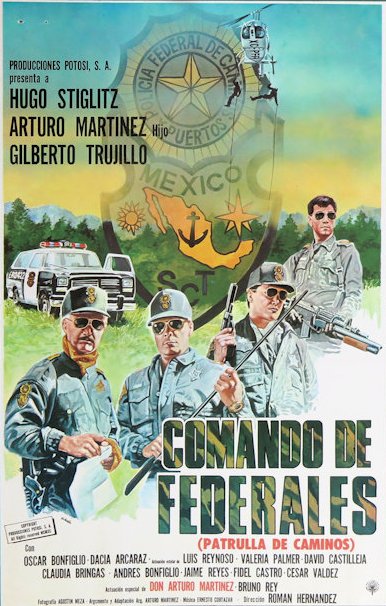 Comando de federales - Plakate
