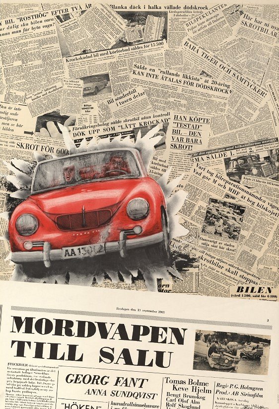 Mordvapen till salu - Posters