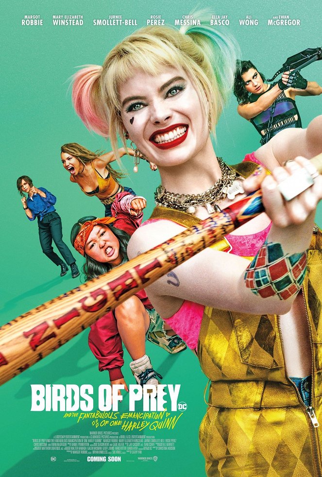 Ragadozó madarak (és egy bizonyos Harley Quinn csodasztikus felszabadulása) - Plakátok