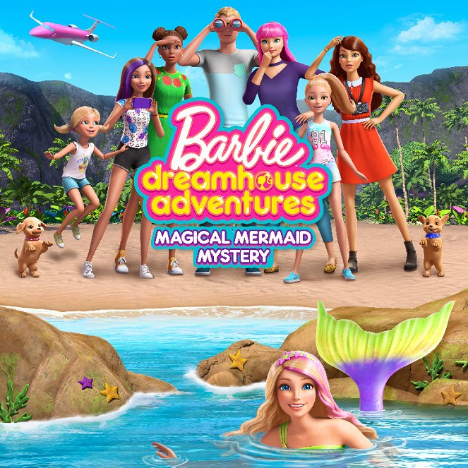 Barbie Dreamhouse Adventures: Magical Mermaid Mystery - Carteles