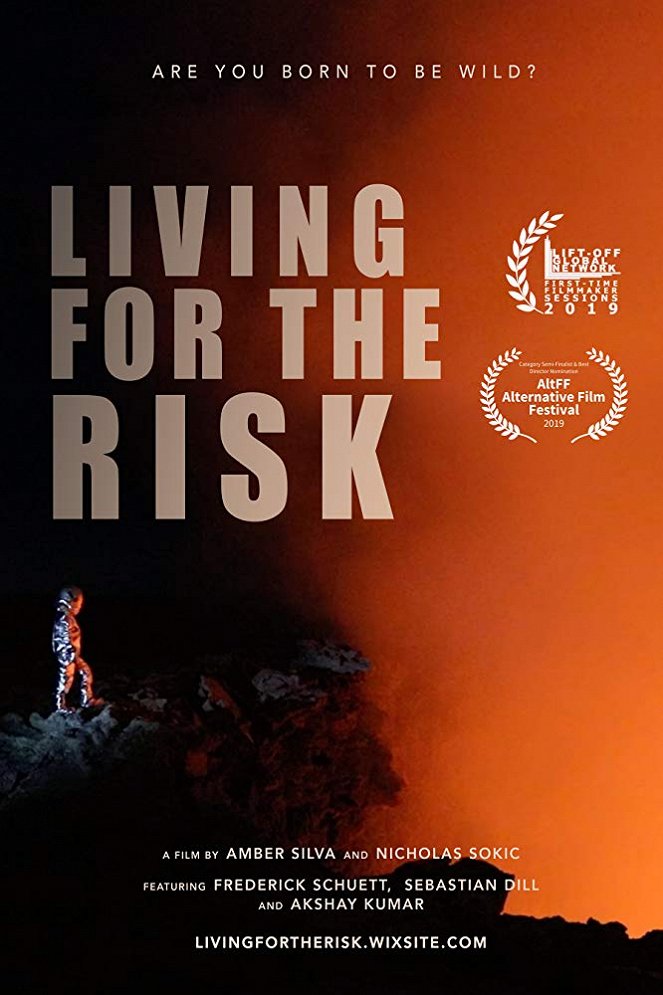 Living for the Risk - Affiches