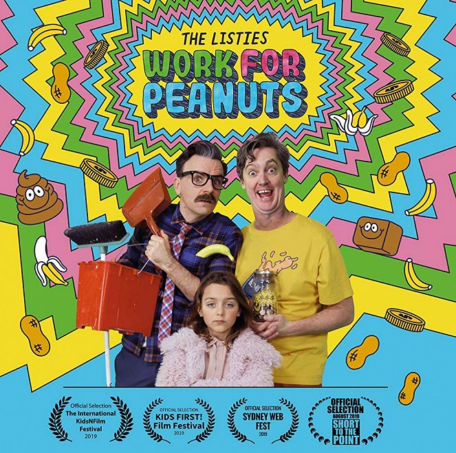 The Listies Work for Peanuts - Affiches