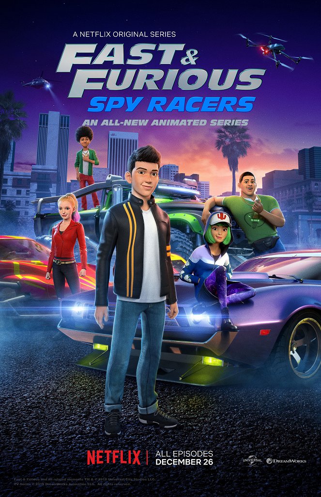 Fast & Furious Spy Racers - Fast & Furious Spy Racers - Season 1 - Plakate