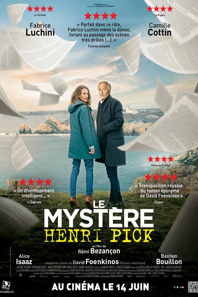 Le Mystère Henri Pick - Posters