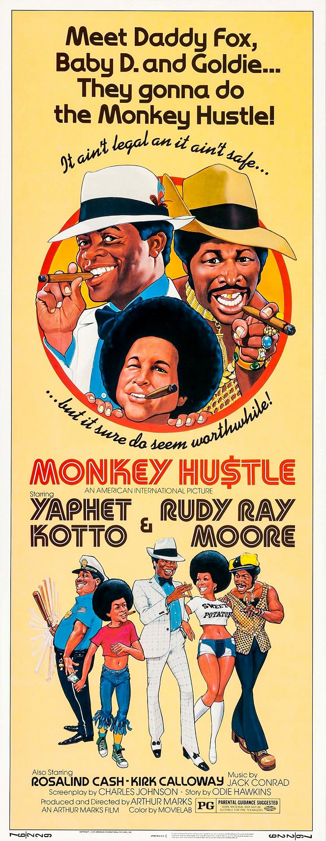 The Monkey Hu$tle - Plakate