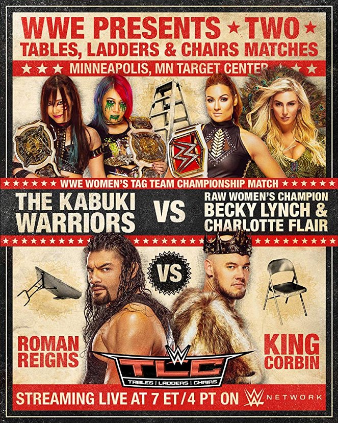 WWE TLC: Tables, Ladders & Chairs - Plagáty