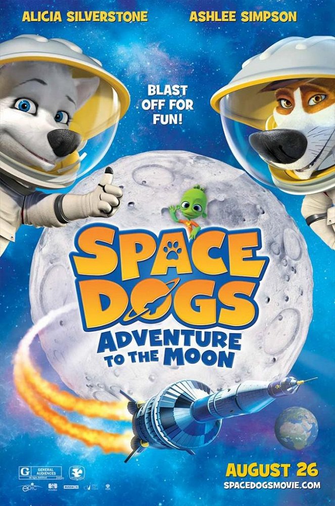 Space Dogs 2 - Plagáty