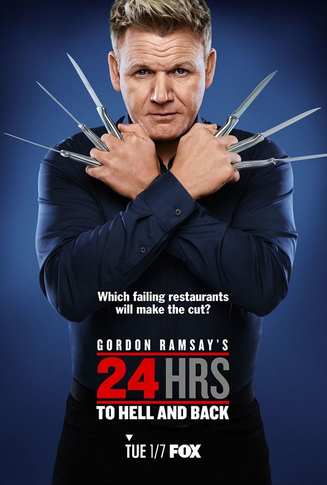 24 Stunden in Teufels Küche - Undercover mit Gordon Ramsay - Plakate