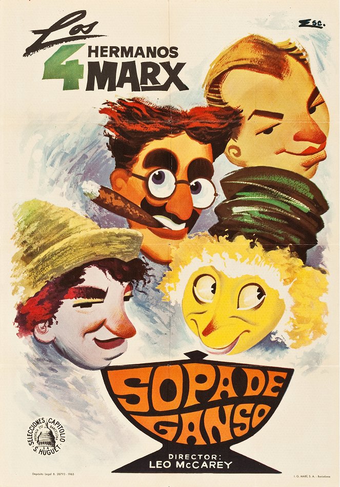 Sopa de ganso - Carteles