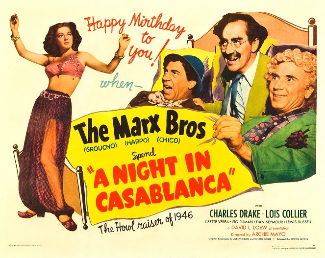 A Night in Casablanca - Cartazes