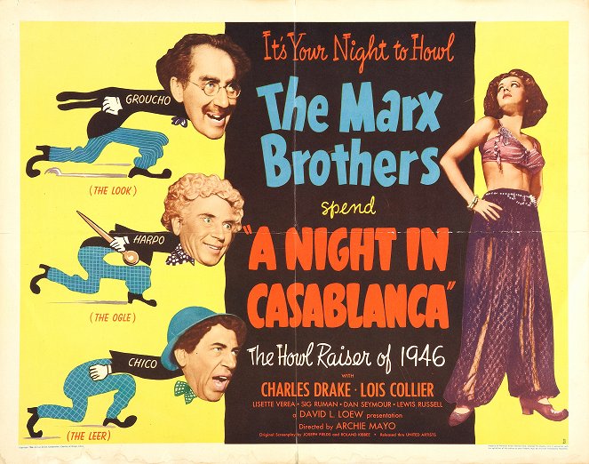 A Night in Casablanca - Plakaty