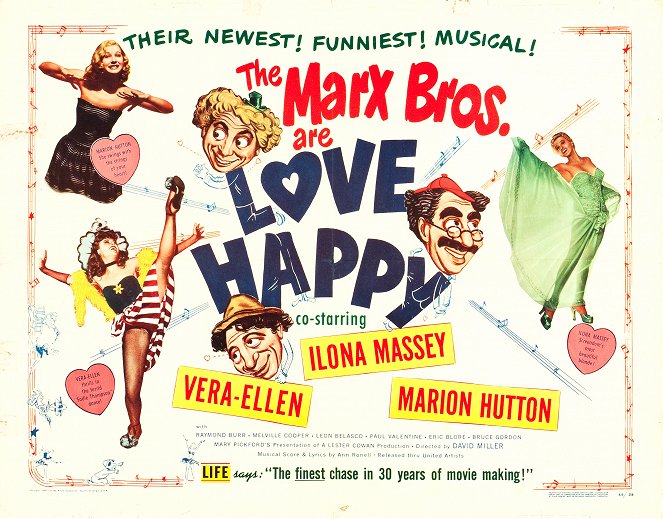 Love Happy - Plakátok