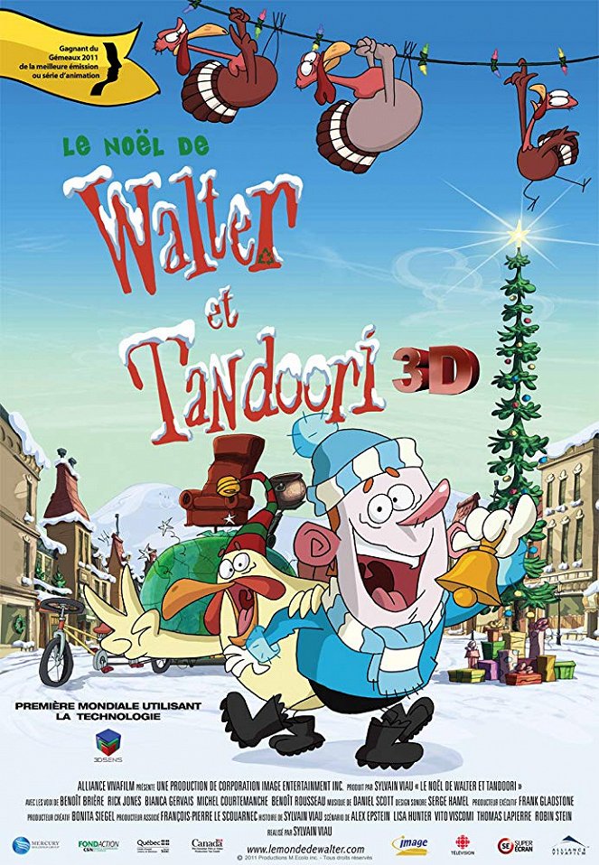 Le Noël de Walter et Tandoori - Carteles
