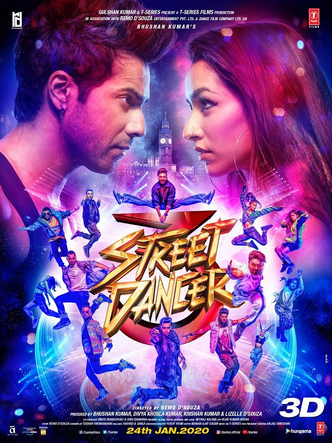 Street Dancer 3 - Affiches