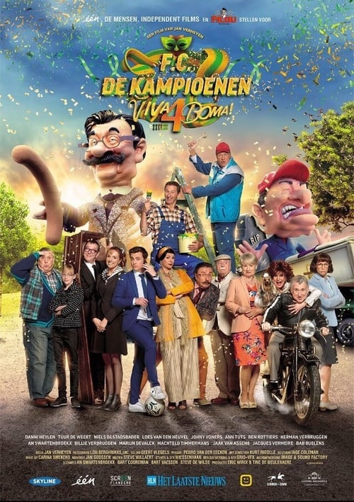 F.C. De Kampioenen 4: Viva Boma! - Plakate