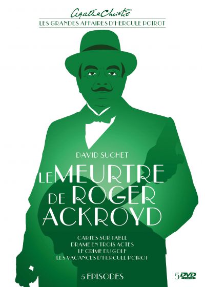 Agatha Christie : Poirot - Hercule Poirot - Le Meurtre de Roger Ackroyd - Affiches