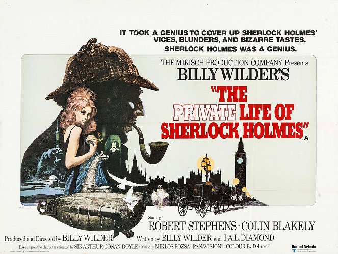 La vida privada de Sherlock Holmes - Carteles