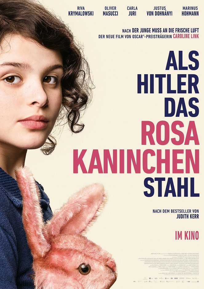 Als Hitler das rosa Kaninchen stahl - Plakaty
