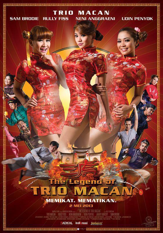 The Legend of Trio Macan - Affiches